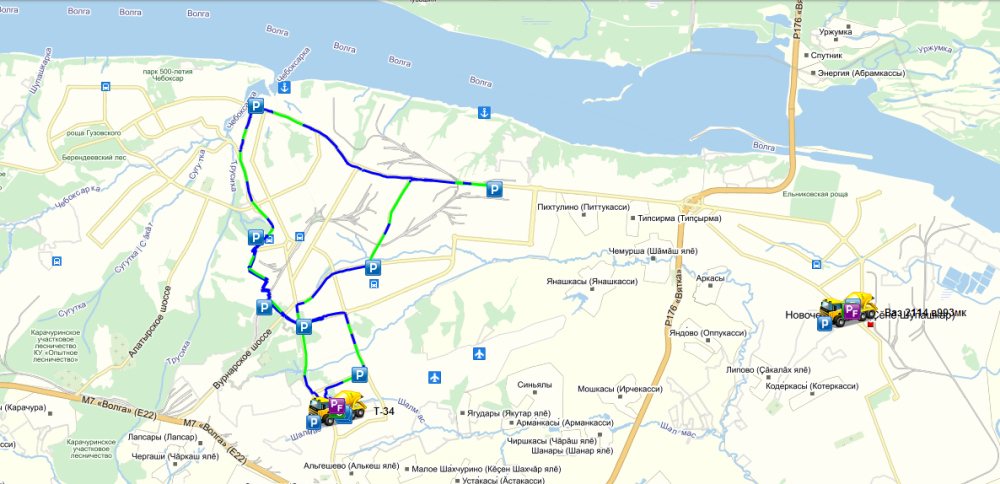 КОНТРОЛЬ ДВИЖЕНИЯ ТРАНСПОРТА ЧЕБОКСАРЫ